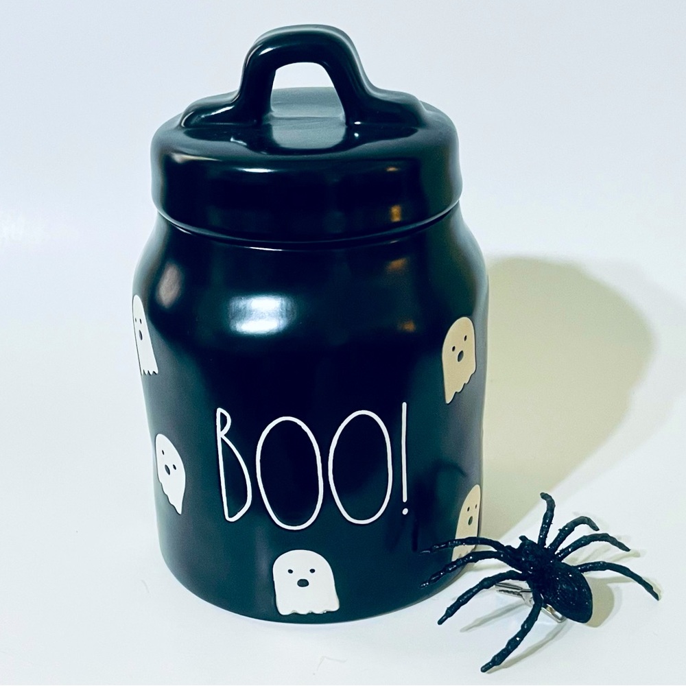Rae Dunn Halloween Mini Boo Ghost 👻 Canister